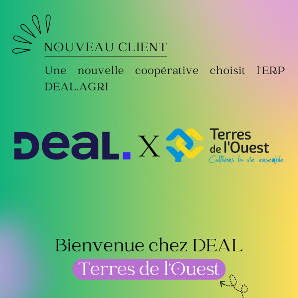 Coopérative Terres de l'Ouest choisit DEAL.AGRI